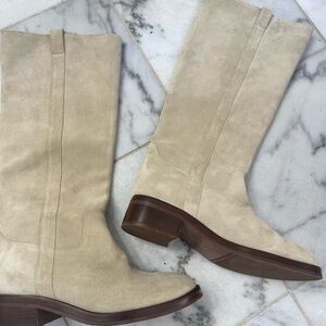 Sezane Bridget Bottes Low Suede Women's Boots.